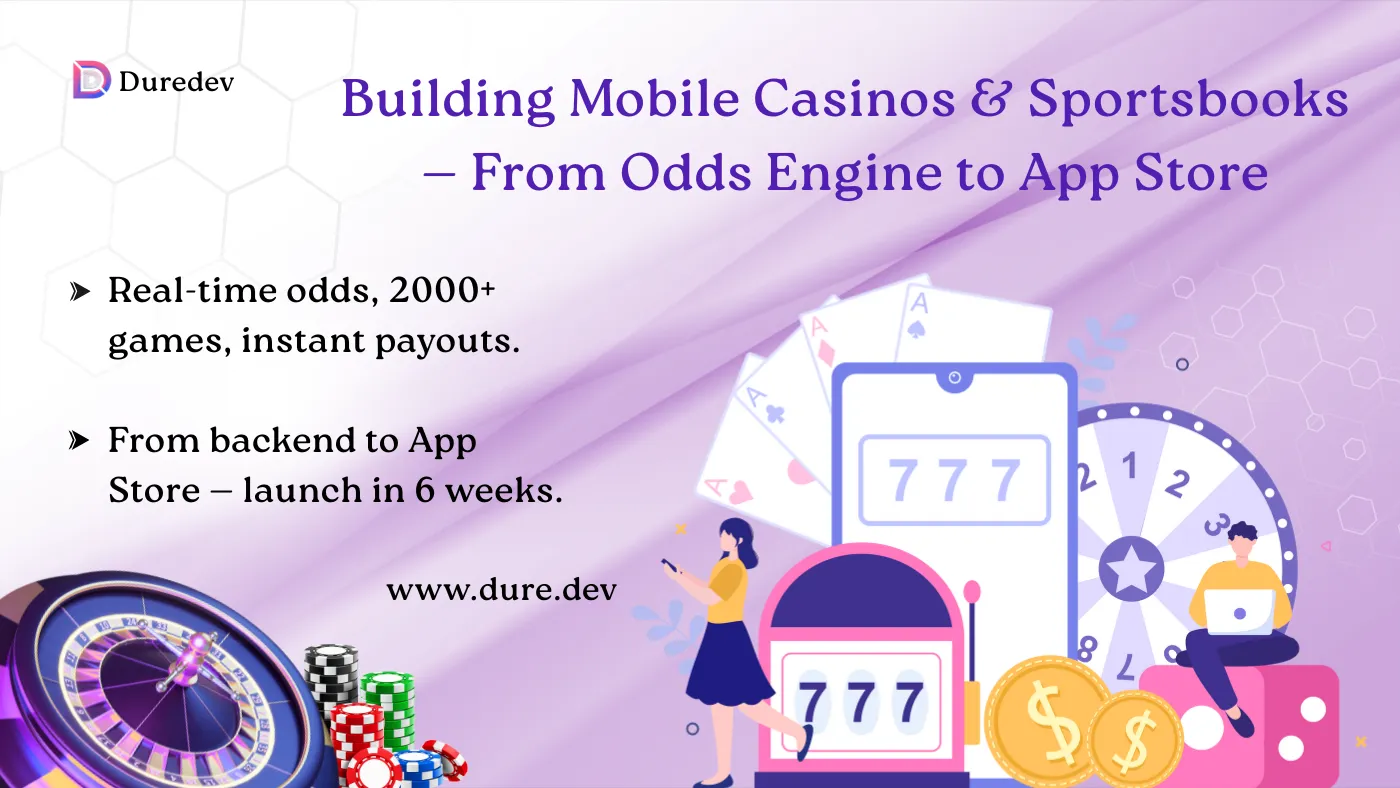 Building Mobile Casinos & Sportsbooks — From Odds Engine to App Store